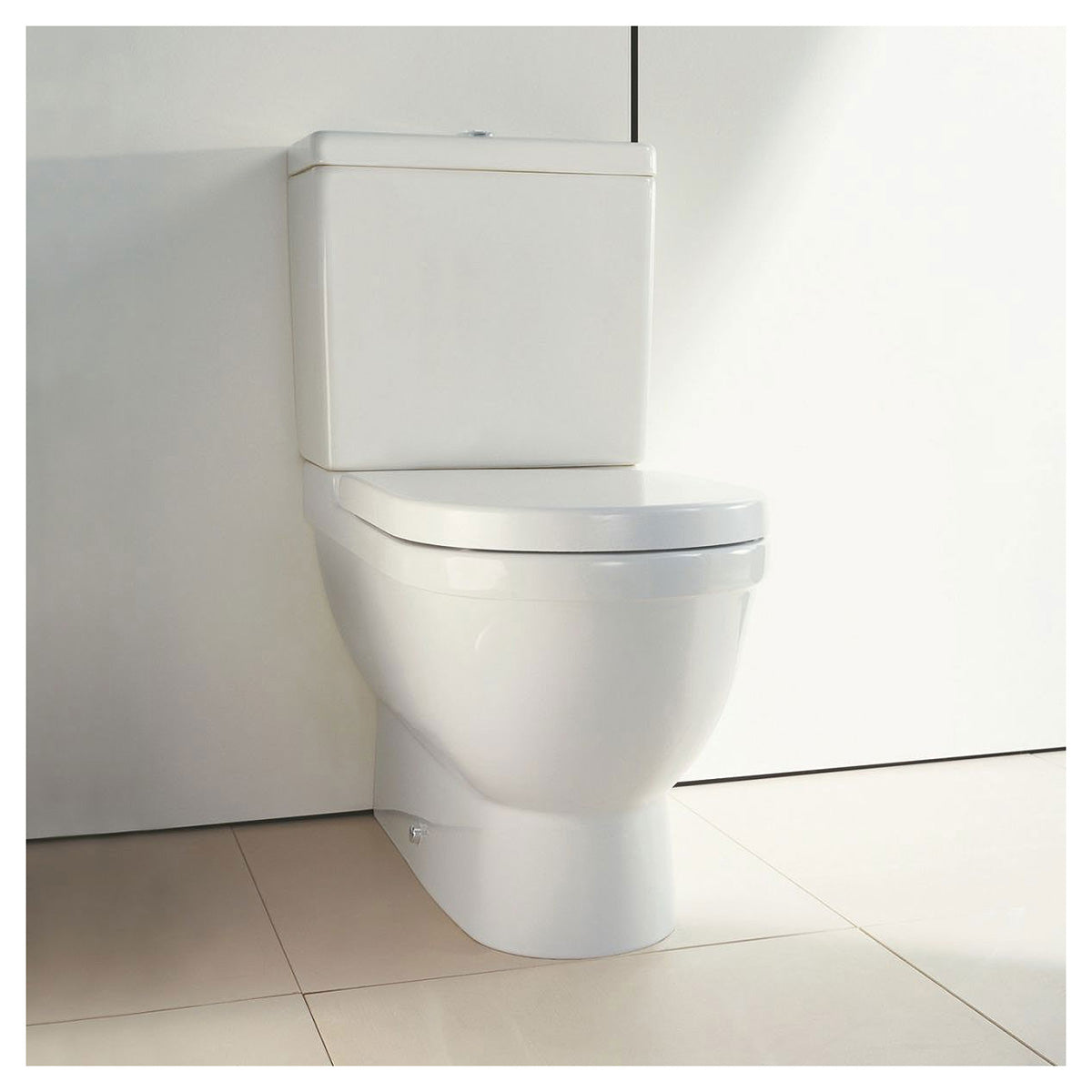 Duravit Starck 3 Close Coupled Toilet With Cistern 655mm 0128090000