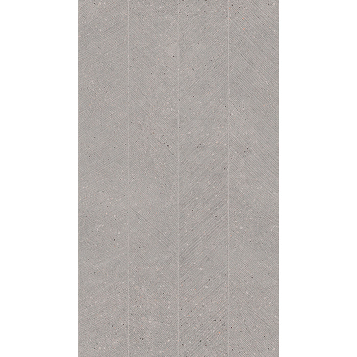 Tile and Beyond Spiga Bottega Acero 33.3x59.2cm