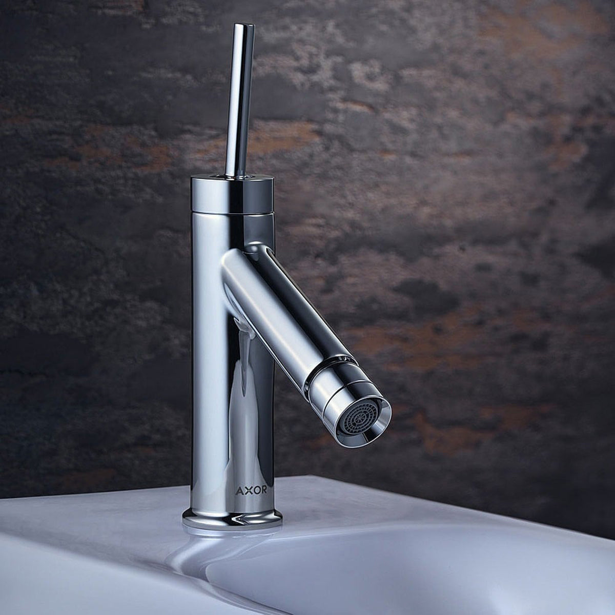 AXOR Starck Single Lever Bidet Mixer w/ Pin Handle, Pop-Up Waste 10211000