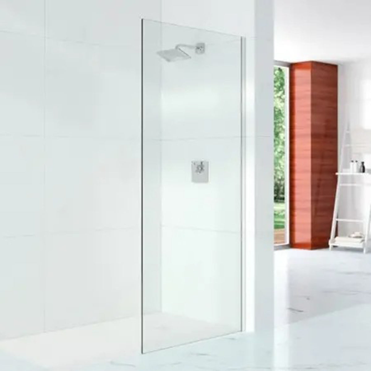 Crosswater Clear 6 Black Quadrant 800mm Shower Enclosure