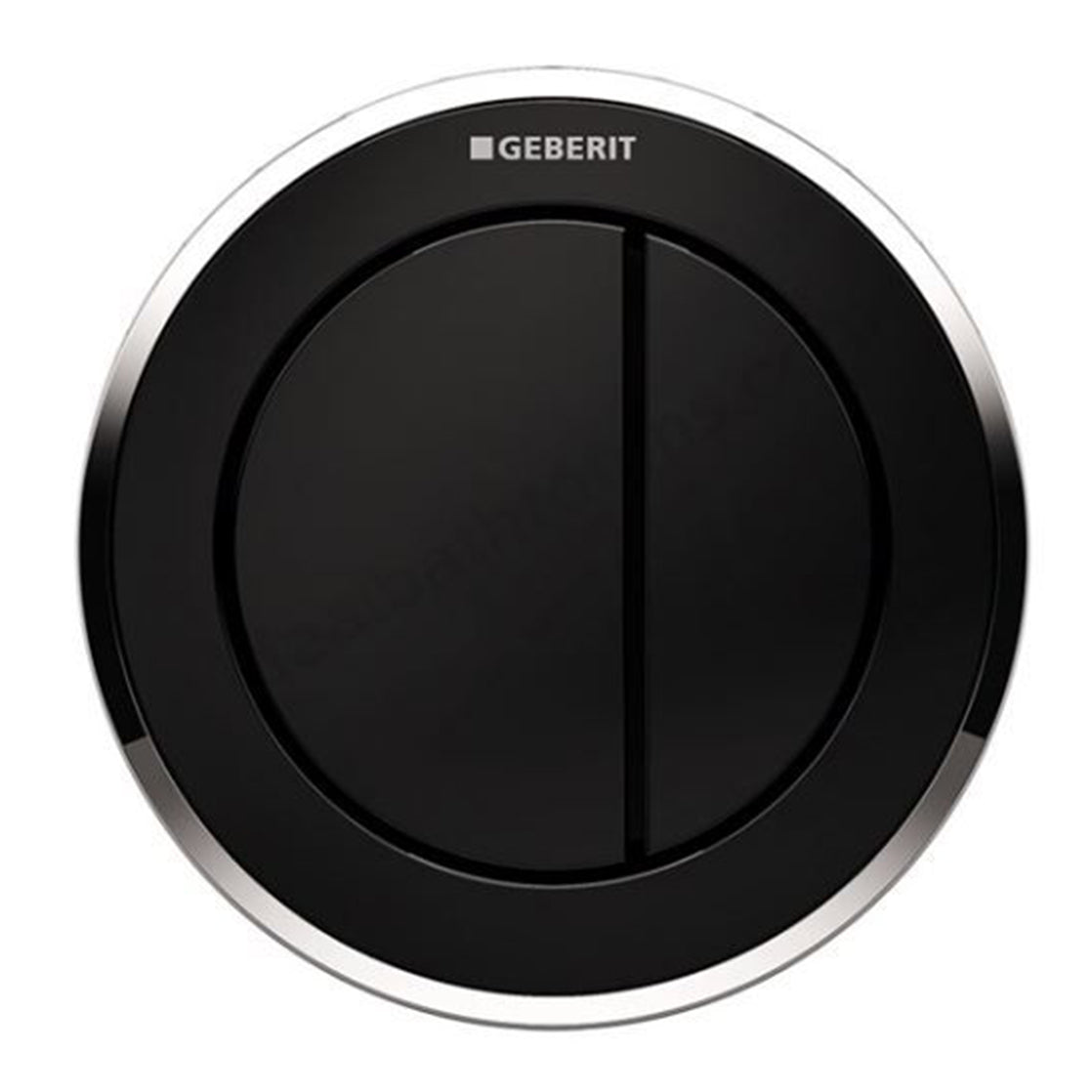 Geberit Type10 Dual Flush Button Black Gloss - 116.056.KM.1