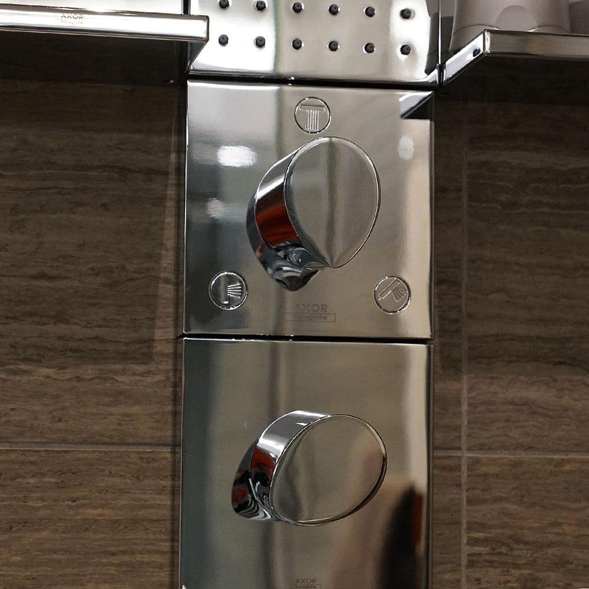 AXOR Starck Organic Diverter with Shut-Off for 3/4" Outlets Water Control 12731000