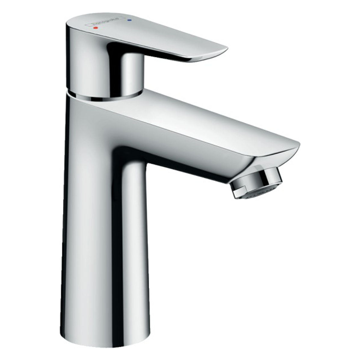 Just Taps VOS Single Lever Wall Mounted Basin Mixer with Spout