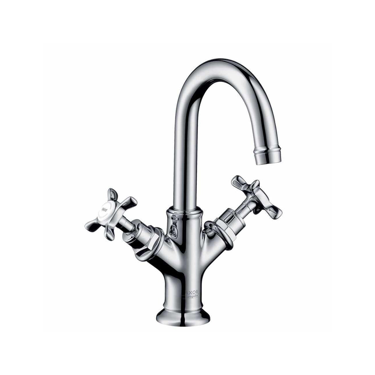 AXOR Montreux Small 2-Handle Basin Mixer for Controlled Water Flow 16505000