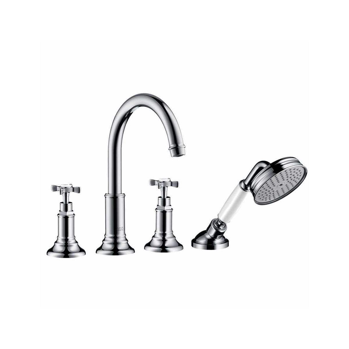 AXOR Montreux 4-Piece Cross-Head Bath Filler