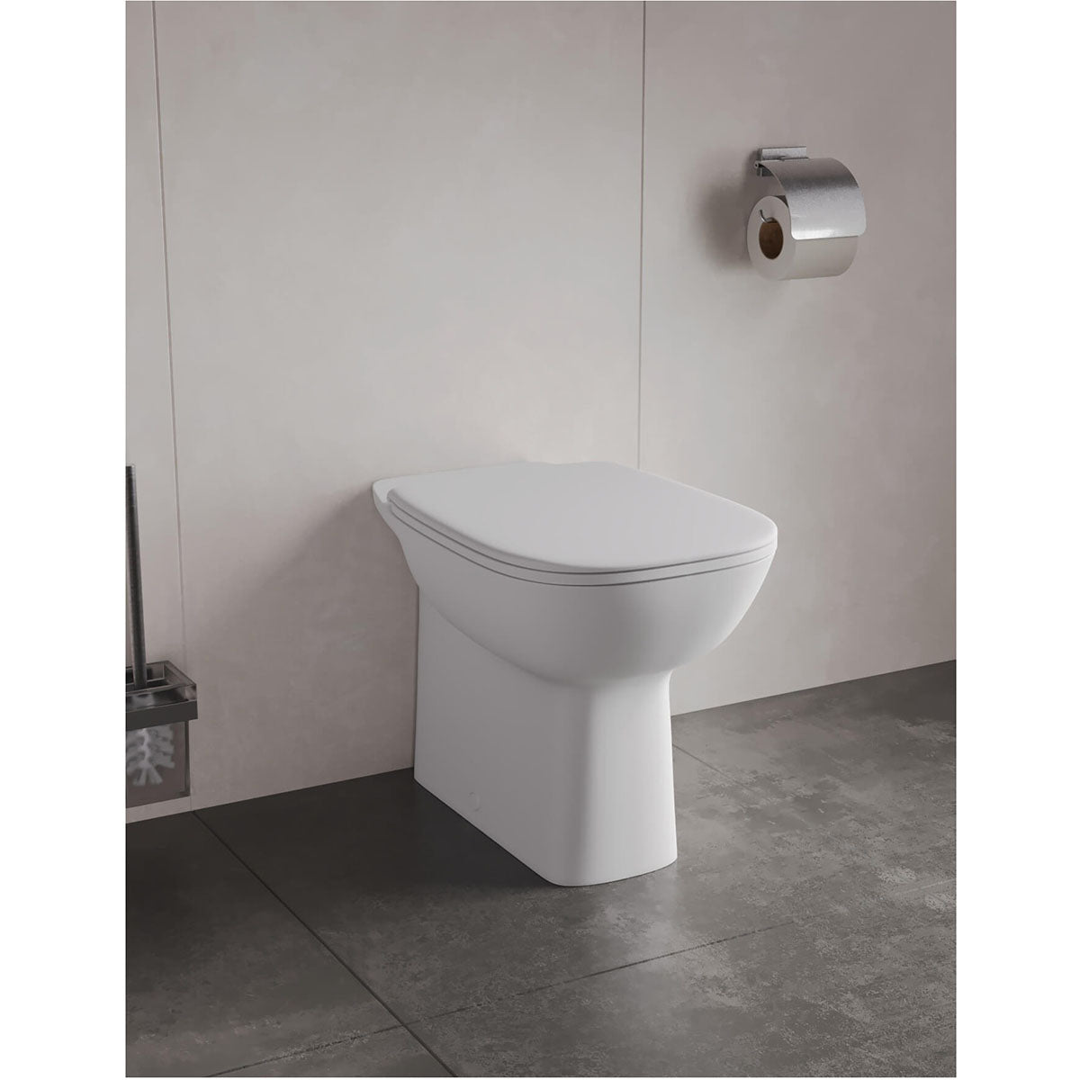 Duravit D-Code 560mm Floor Standing Back To Wall Toilet 21200000000