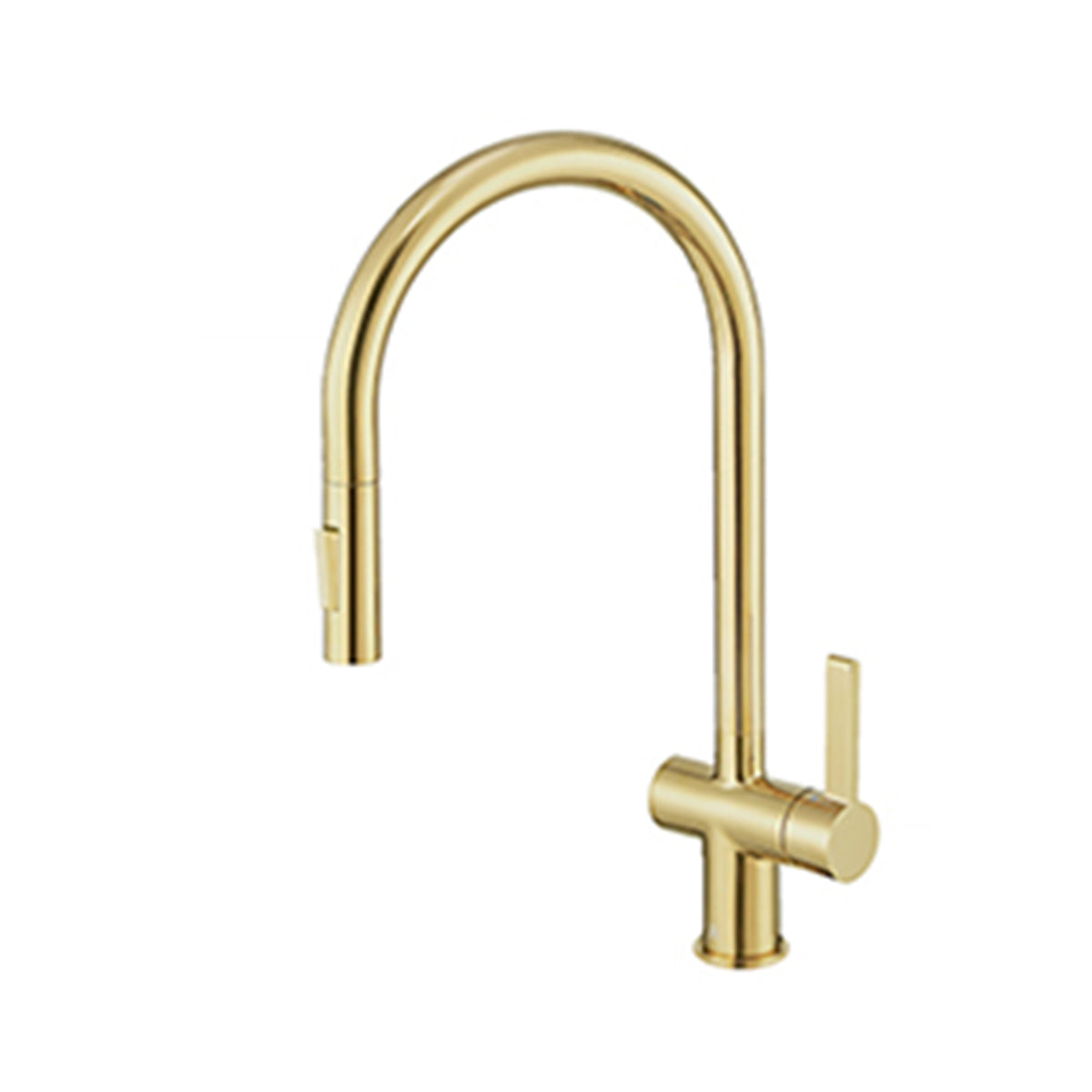 Luxe81 Vos Brushed Black Single Lever Sink Mixer, HP1
