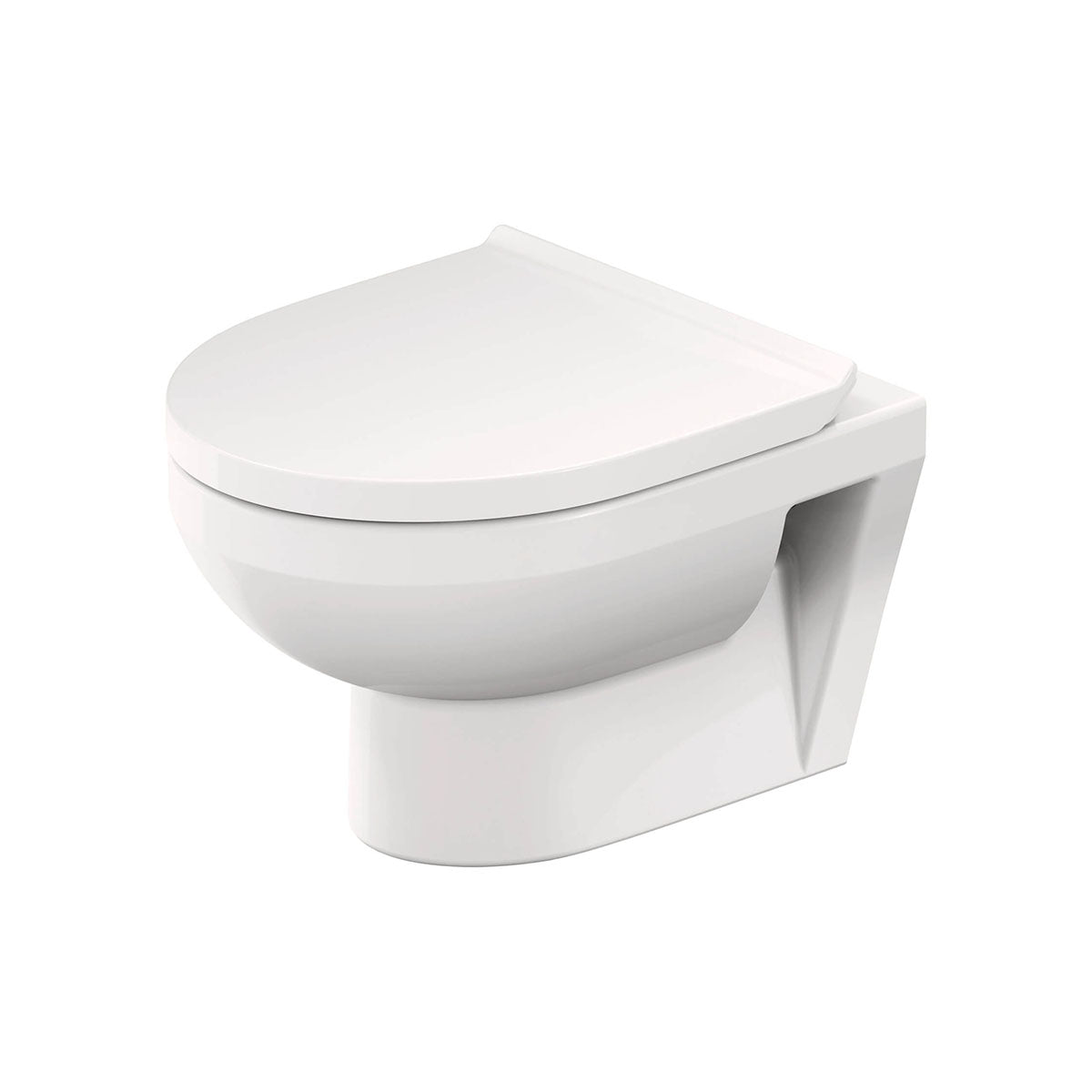 Duravit No.1 Basic 365 x 480mm Wall Mounted Rimless Toilet