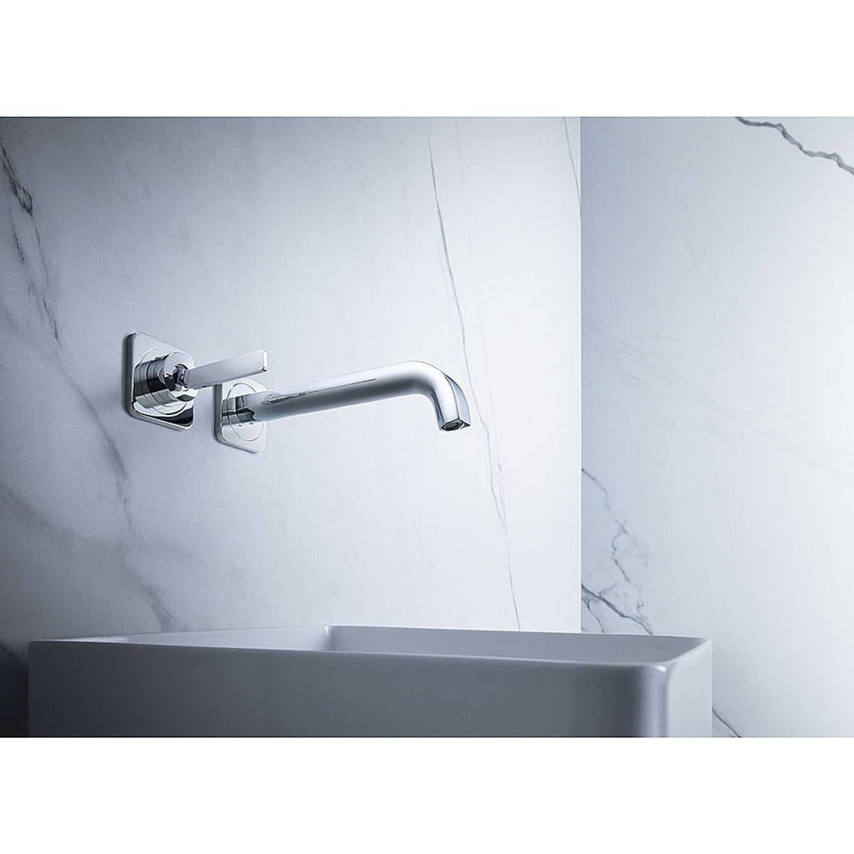 AXOR Citterio E Wall-Mounted 2-Piece Basin Mixer for Efficient Water Control 36106000