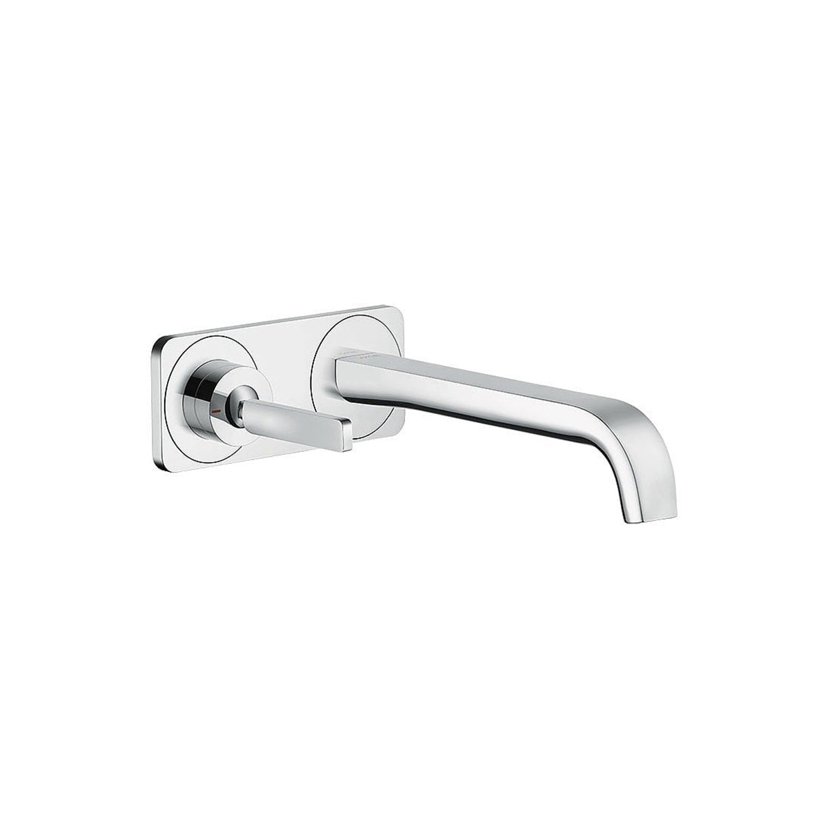 AXOR Citterio E Wall-Mounted 2-Piece Basin Mixer with Back Plate 36114000