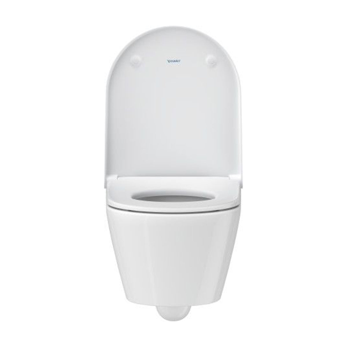 Luxe81 Duravit D-NEO Wall-Mounted Toilet Set - White, Rimless Toilet with Flush