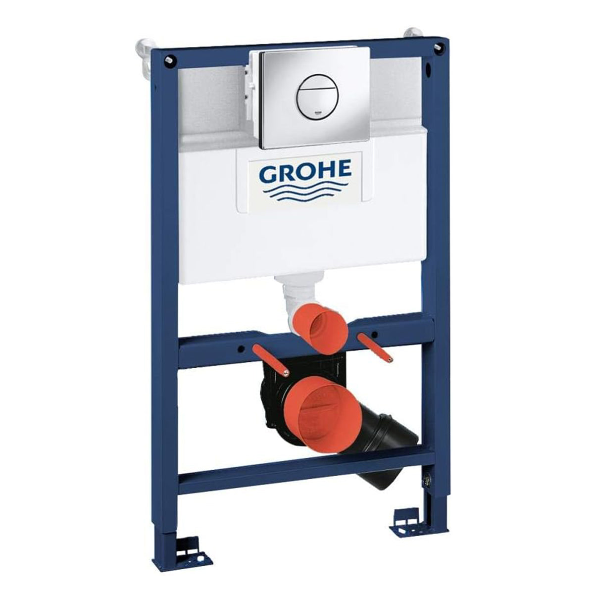 GROHE 38868000 Rapid SL 6 to 9 Litre 3-in-1 Set for WC Installation with Flushing Cistern