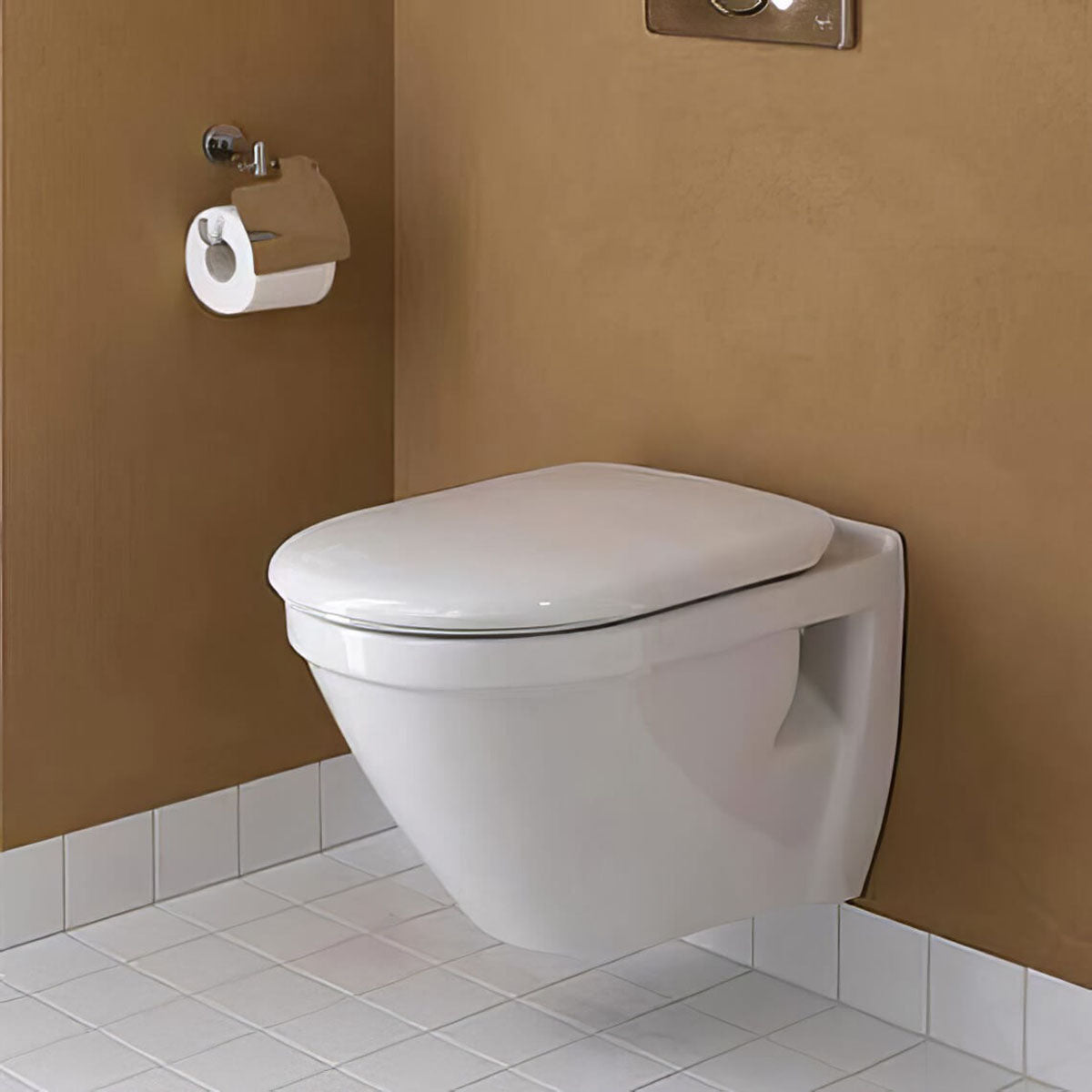 VitrA S50 480mm White Wall-Hung Short Projection WC Pan 5320L003-0075