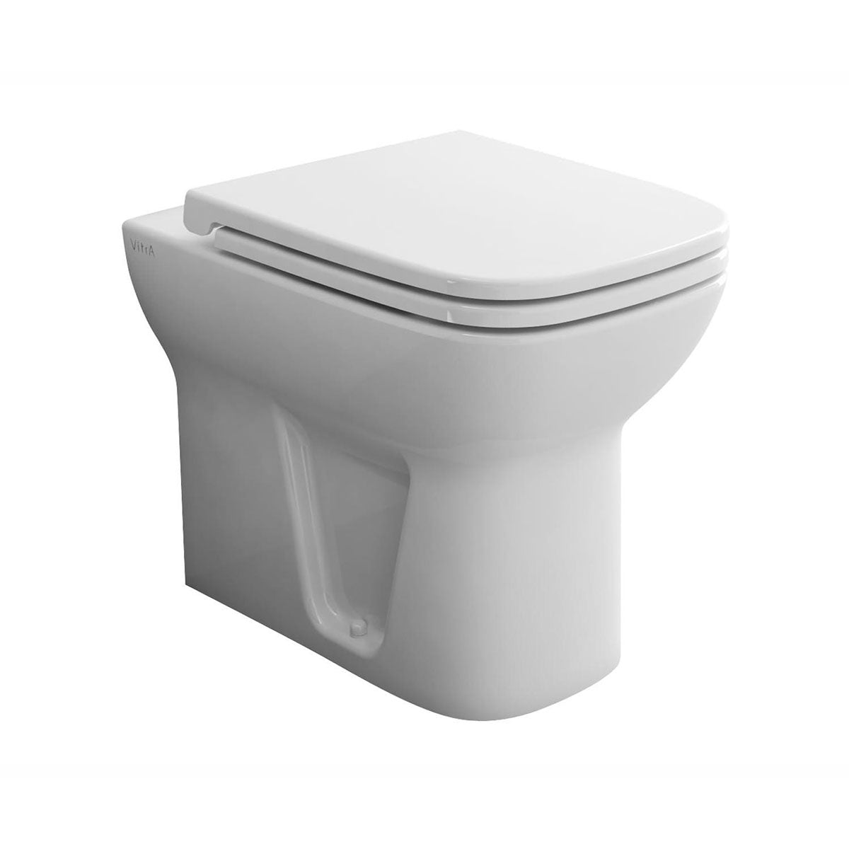 VitrA S20 Back-To-Wall WC Pan 400mm White Finish 5520L003-0075