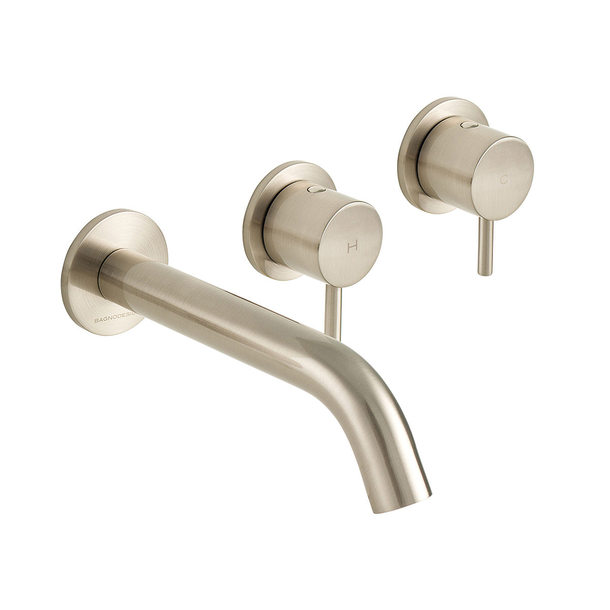 M-Line Diffusion Concealed 3 Hole Basin Mixer Left Or Right Spout