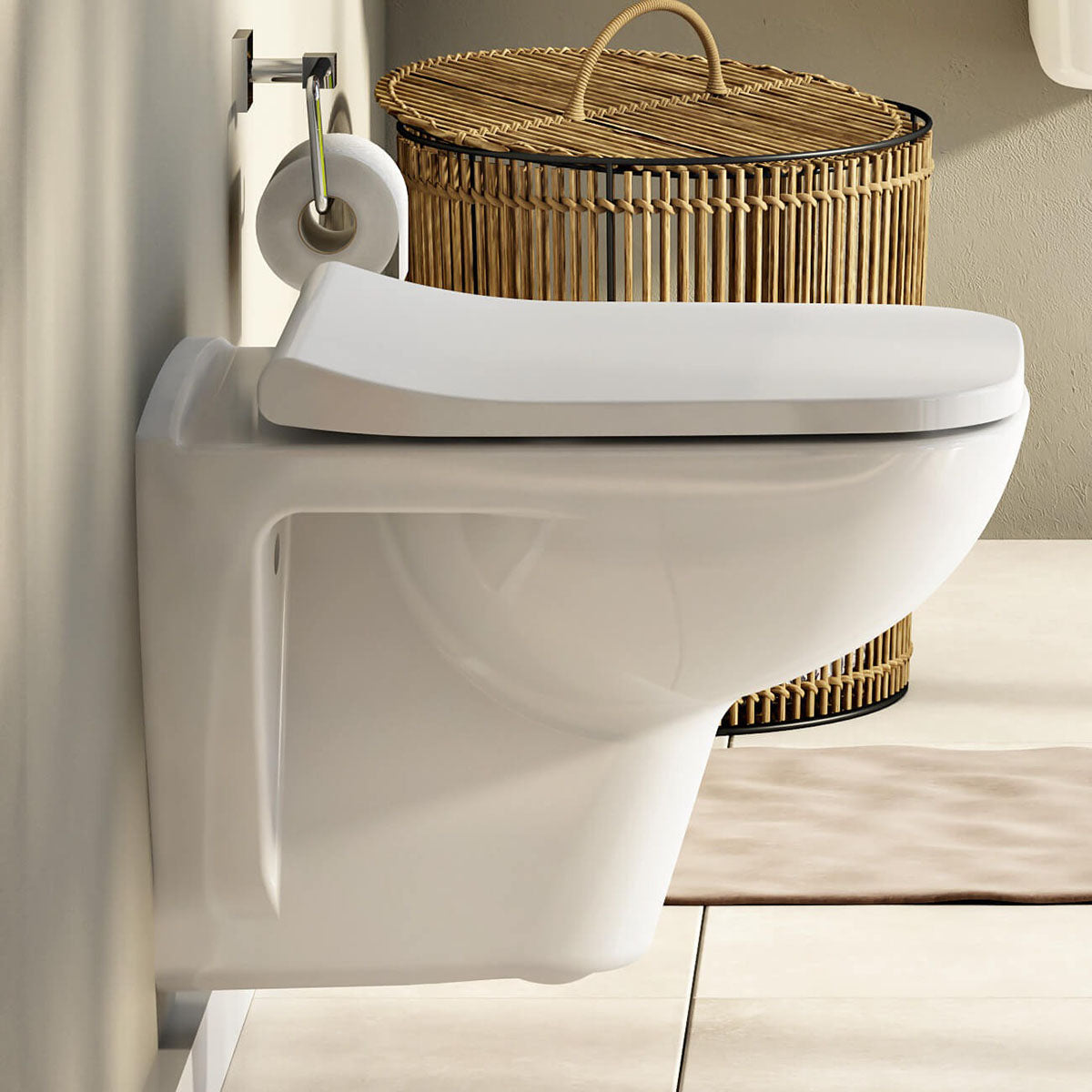 VitrA S20 520mm SmoothFlush Wall Hung WC Pan 7508L003-0075