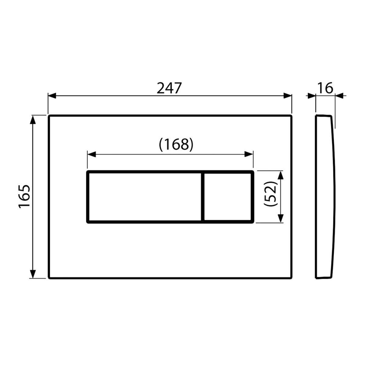 Villeroy And Boch 5057199982186 ViConnect Pro S Toilet Frame with Arto Wall Mounted Toilet Combi-Pack - 37cm x 40cm