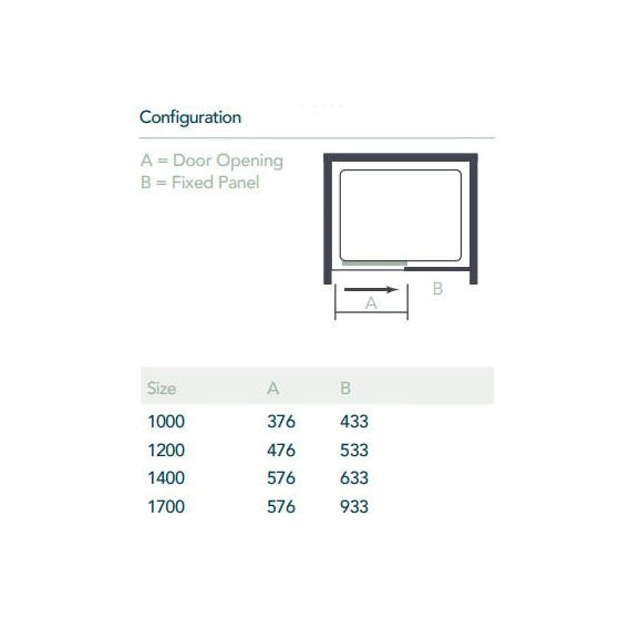 Merlyn Ionic Express Low Level Sliding Door