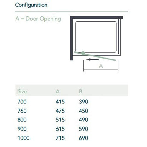 Merlyn Ionic Express Pivot Door
