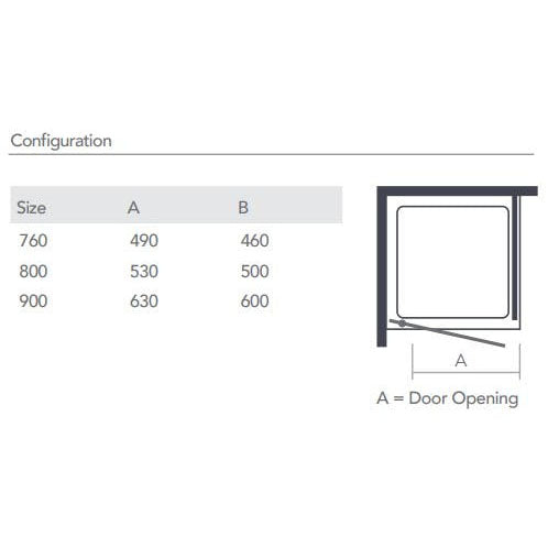 Merlyn Ionic Source Pivot Door