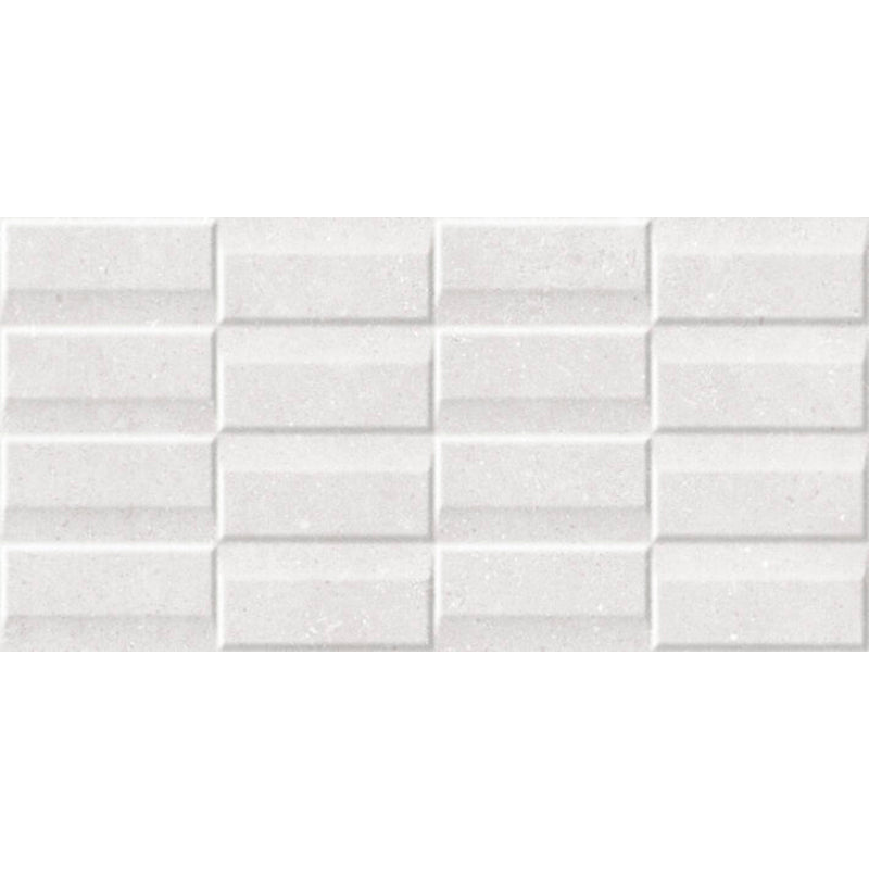 Minoli Acron White Exact Décor Tiles 30cm x 60cm (7mm) ACN1003