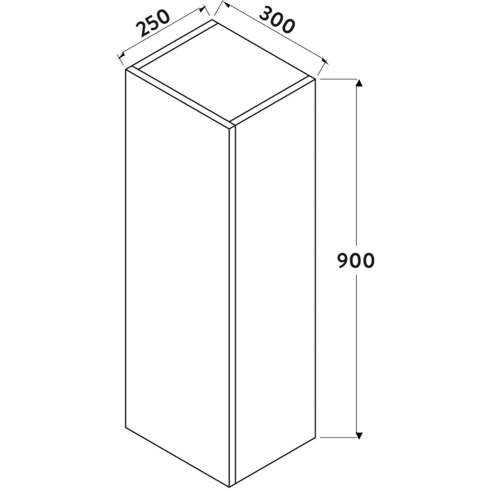Luxe81 Ambience Tall Boy Cabinet
