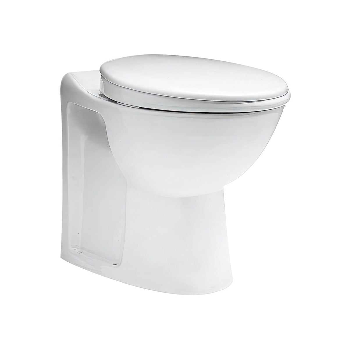 Twyford Avalon Back-To-Wall White WC Pan 560mm - AV1168WH