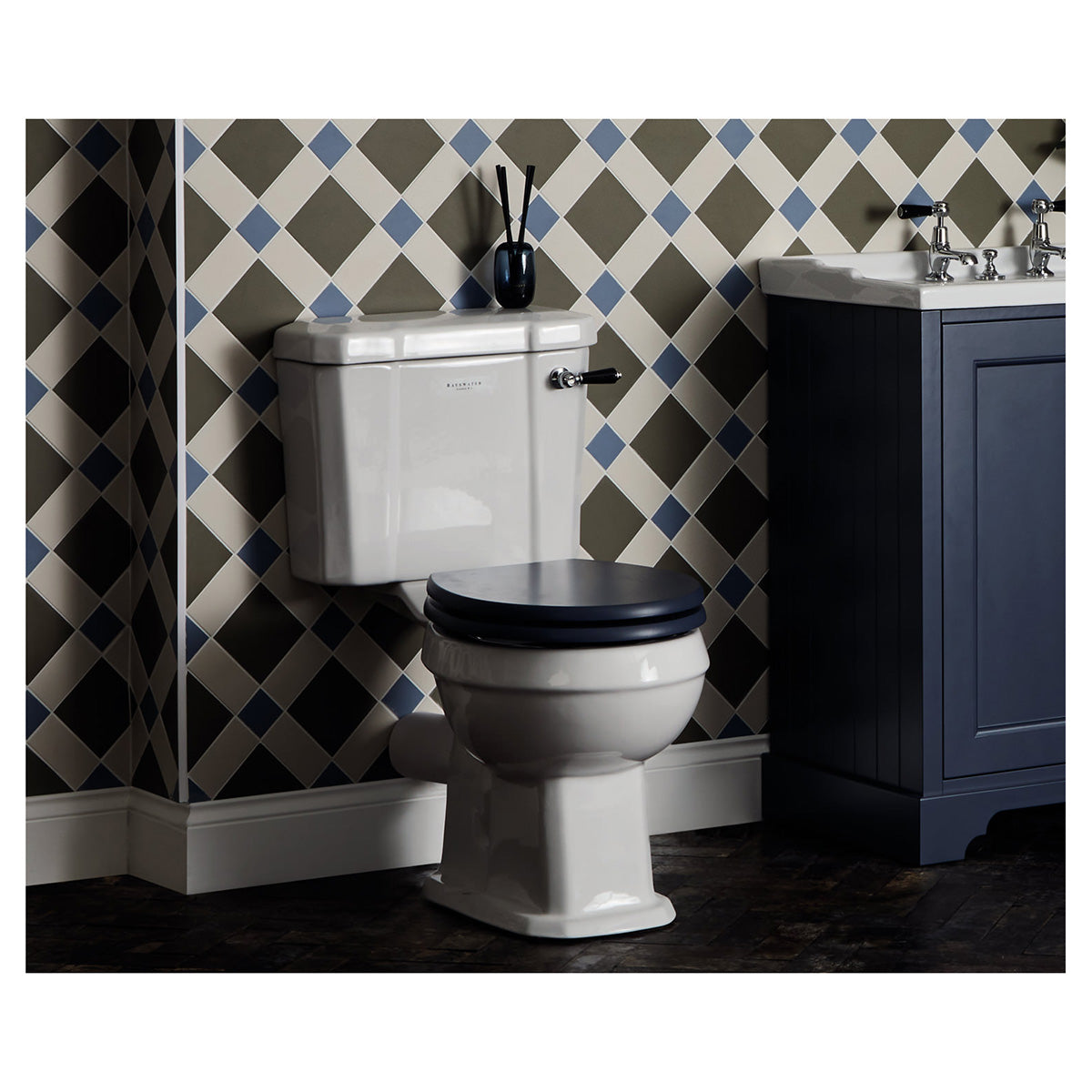 Bayswater Fitzroy 684mm White Closed Coupled WC Pan BAYC014