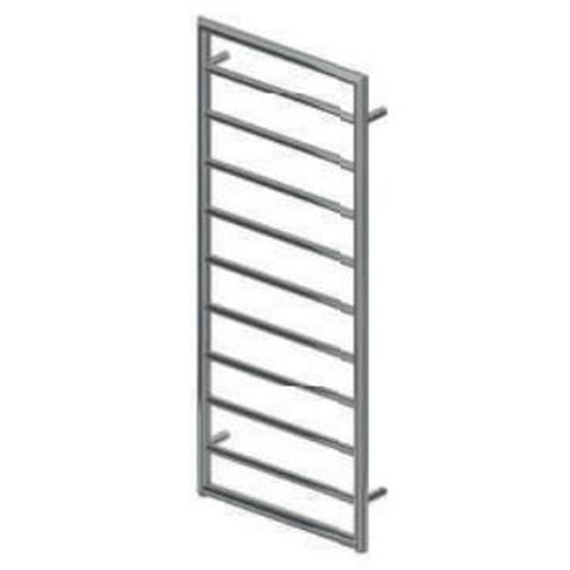 Luxe81 1200 X 500mm Mitre Designer Chrome Heated Towel Rail