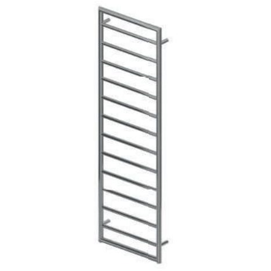 Luxe81 1200 X 600mm Mitre Designer Chrome Heated Towel Rail