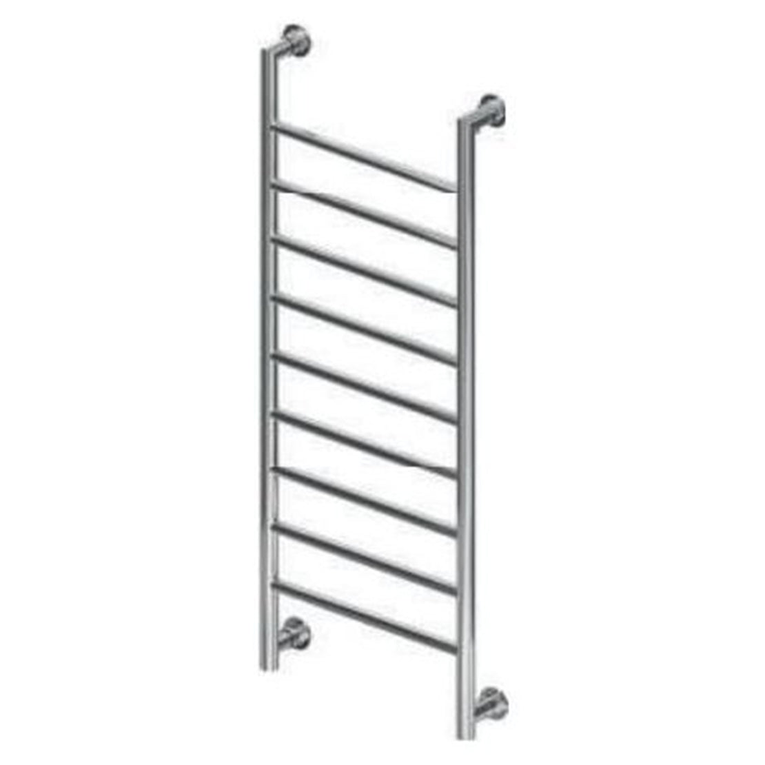Luxe81 1200 X 600mm Mitre Designer Matt Chrome Heated Towel Rail