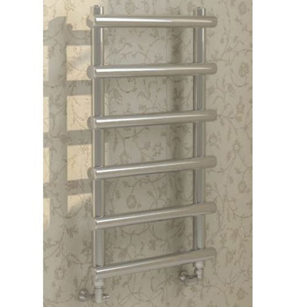 Luxe81 850 X 500mm Tube Designer Chrome Heated Towel Rail