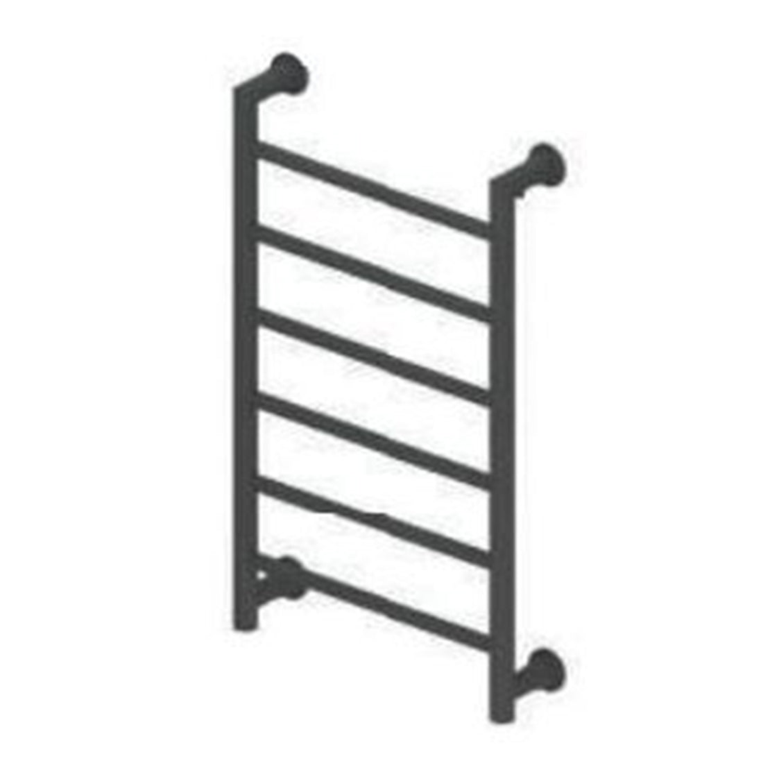 Luxe81 800 X 500mm Open Designer Matt Anthracite Heated Towel Rail