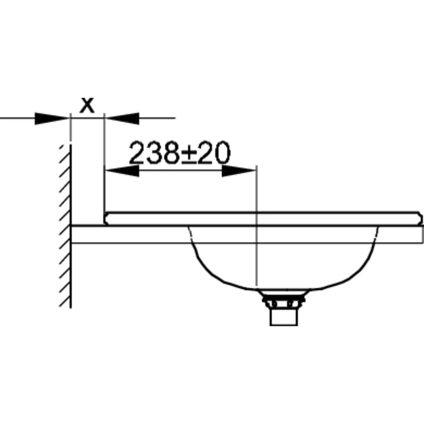 Bette Comodo Basin Built-in Drawing Image