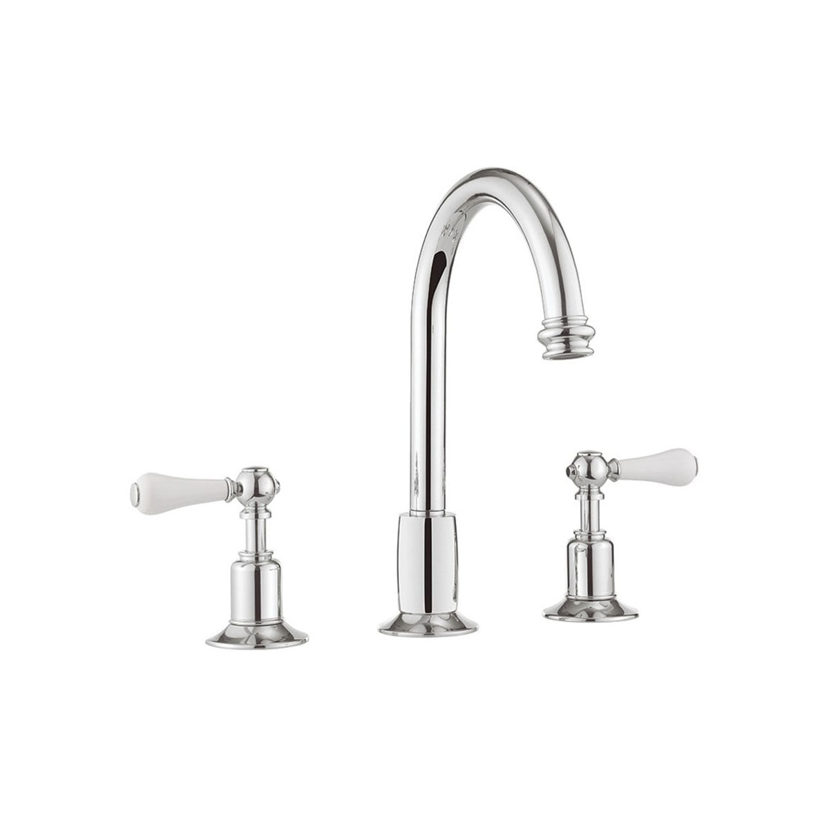 Crosswater Belgravia Lever Basin 3 Hole Set