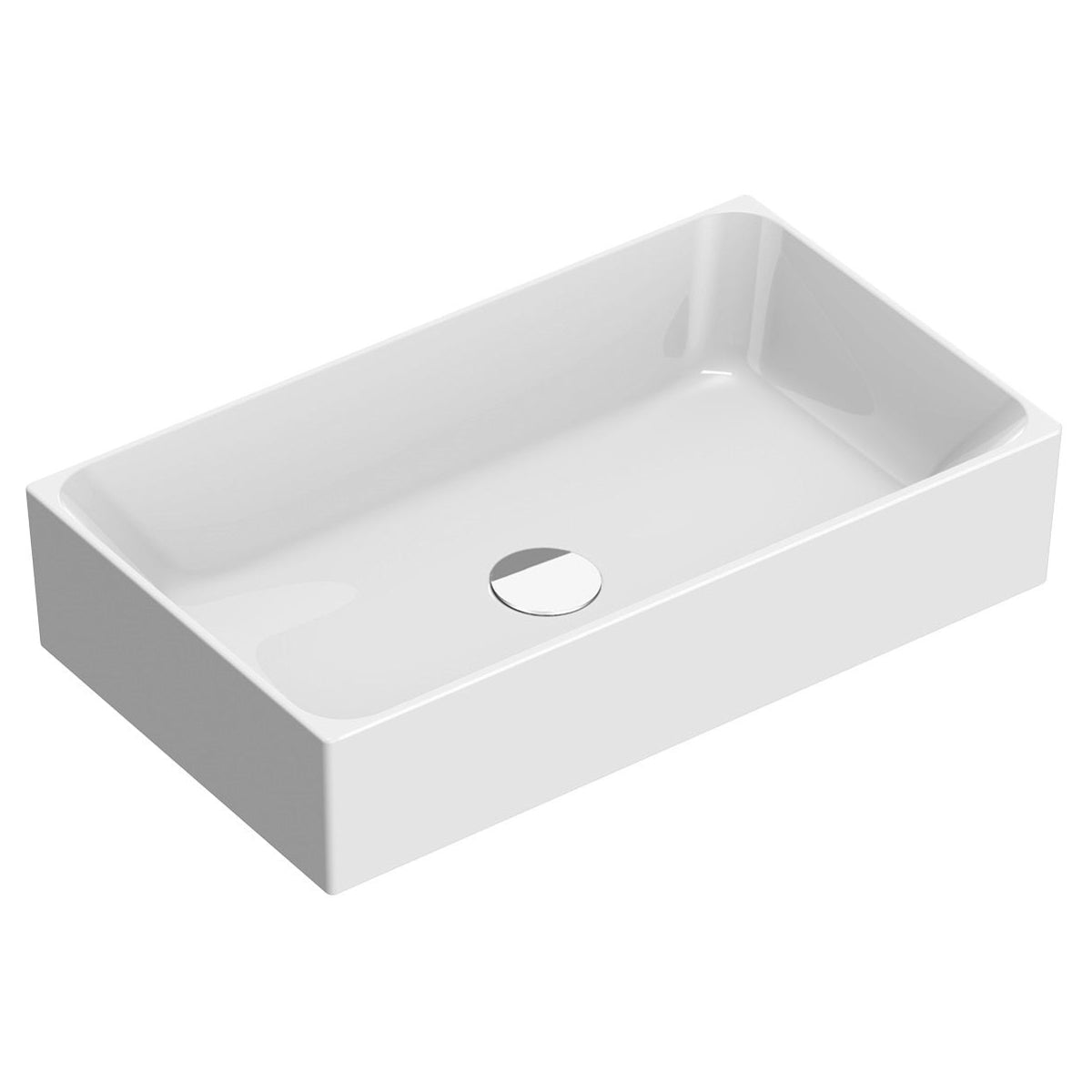 Catalano Premium 60 Sit On Basin, Gloss White 60 x 35cm
