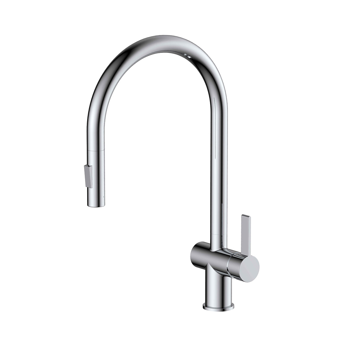 Luxe81 VOS Chrome Single Lever Pull Out Sink Mixer