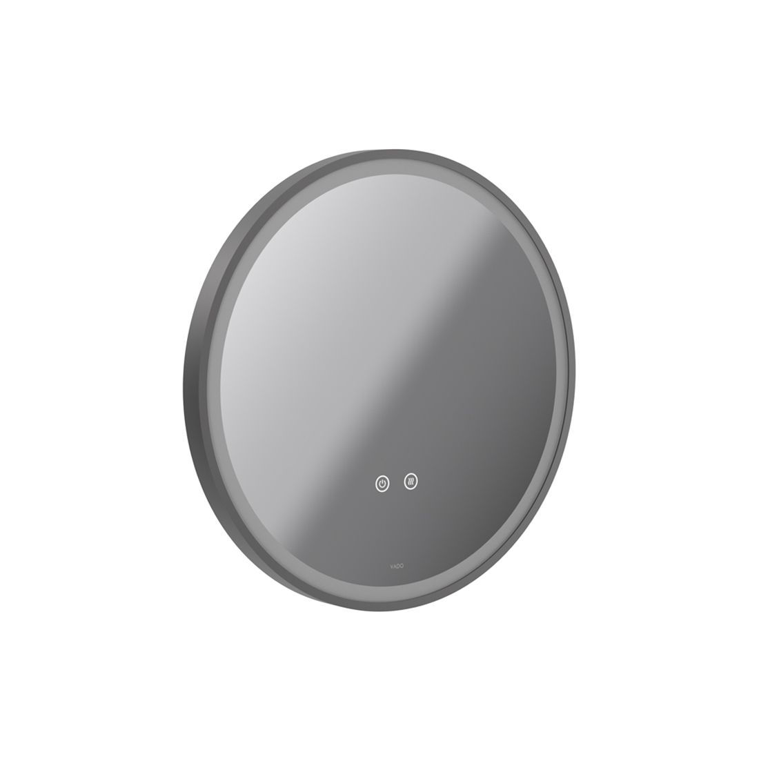 Vado Cameo Illuminated Round Mirror with Demister