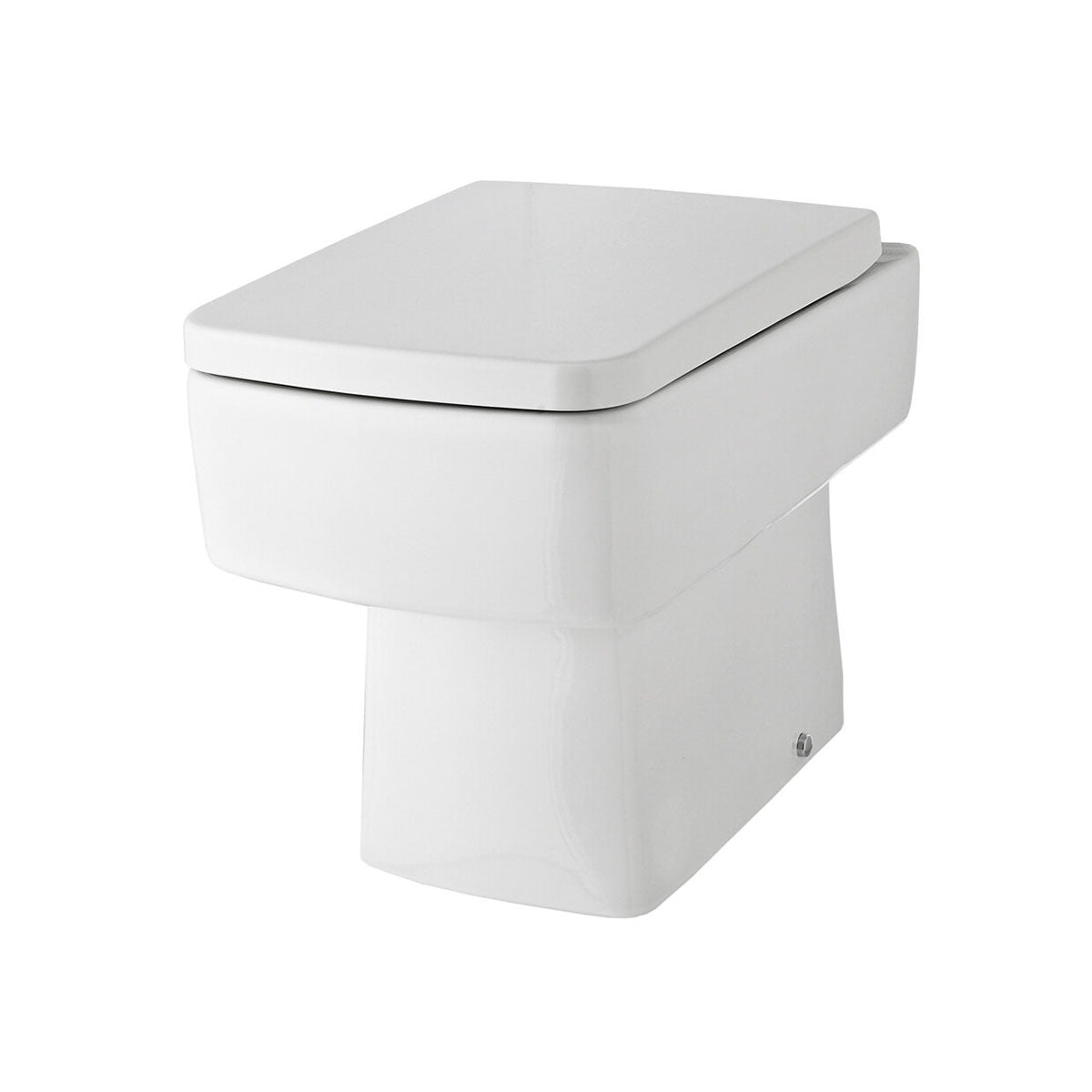 Hudson Reed Bliss CBL006 Back To Wall Pan And White Soft Close Seat