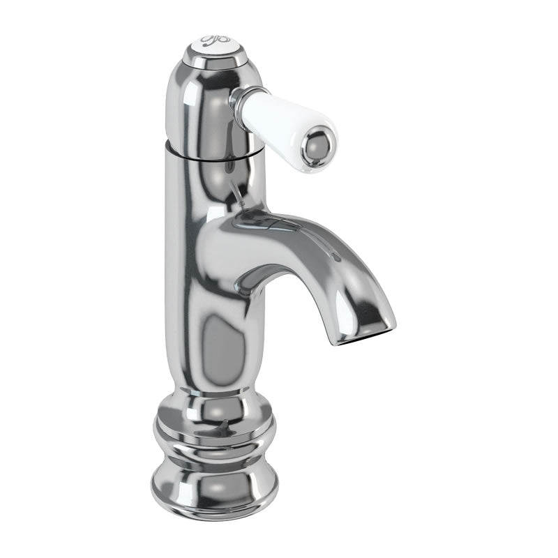 Burlington Chelsea Regent Curved Basin Mono Tap without Pop-up Waste