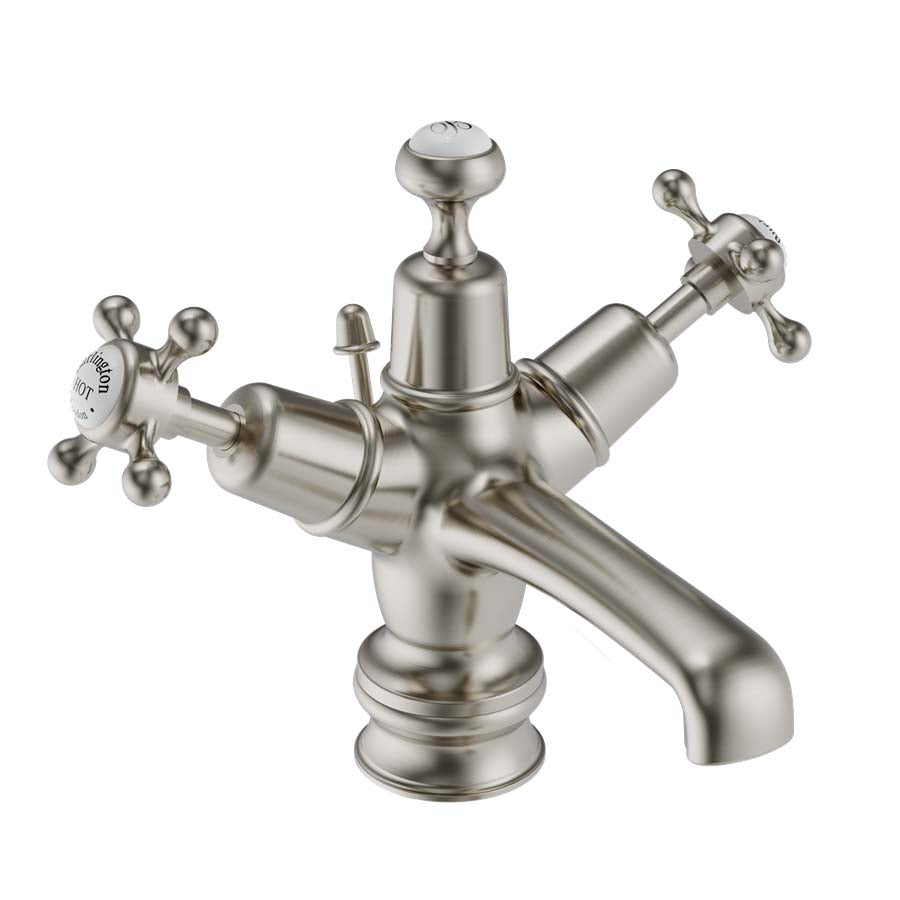 Burlington Claremont CLR4_QT Regent Basin Mixer with Pop-up Waste