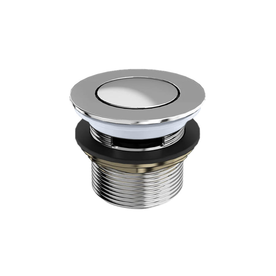 Burlington Click-Clack Bath Waste Slotted with Chrome Cover