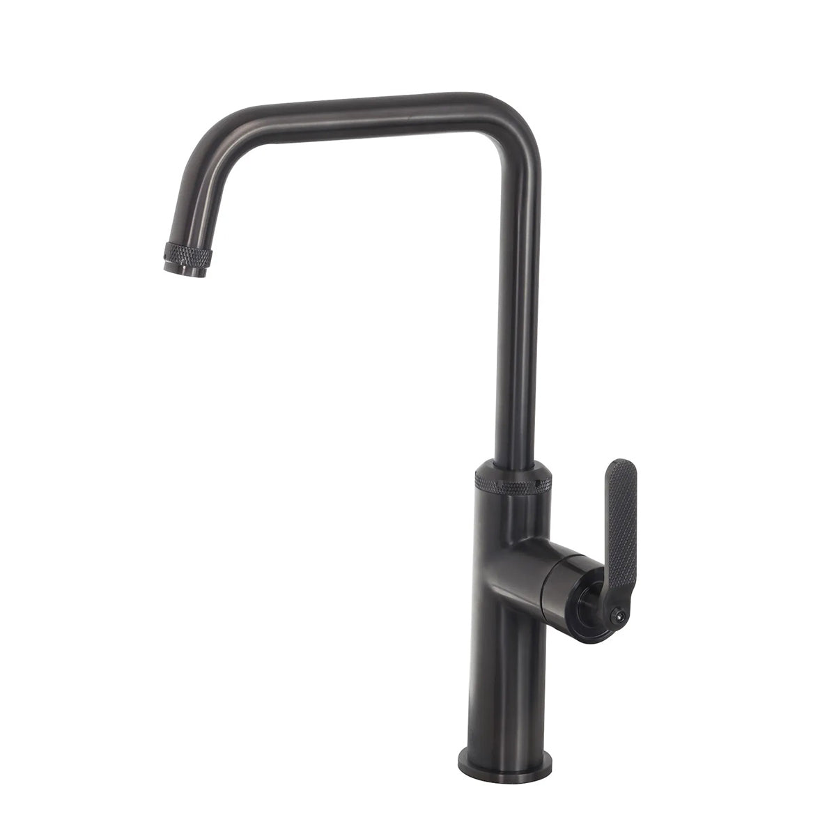 Luxe81 Decor Brushed Black Single Lever Sink Mixer