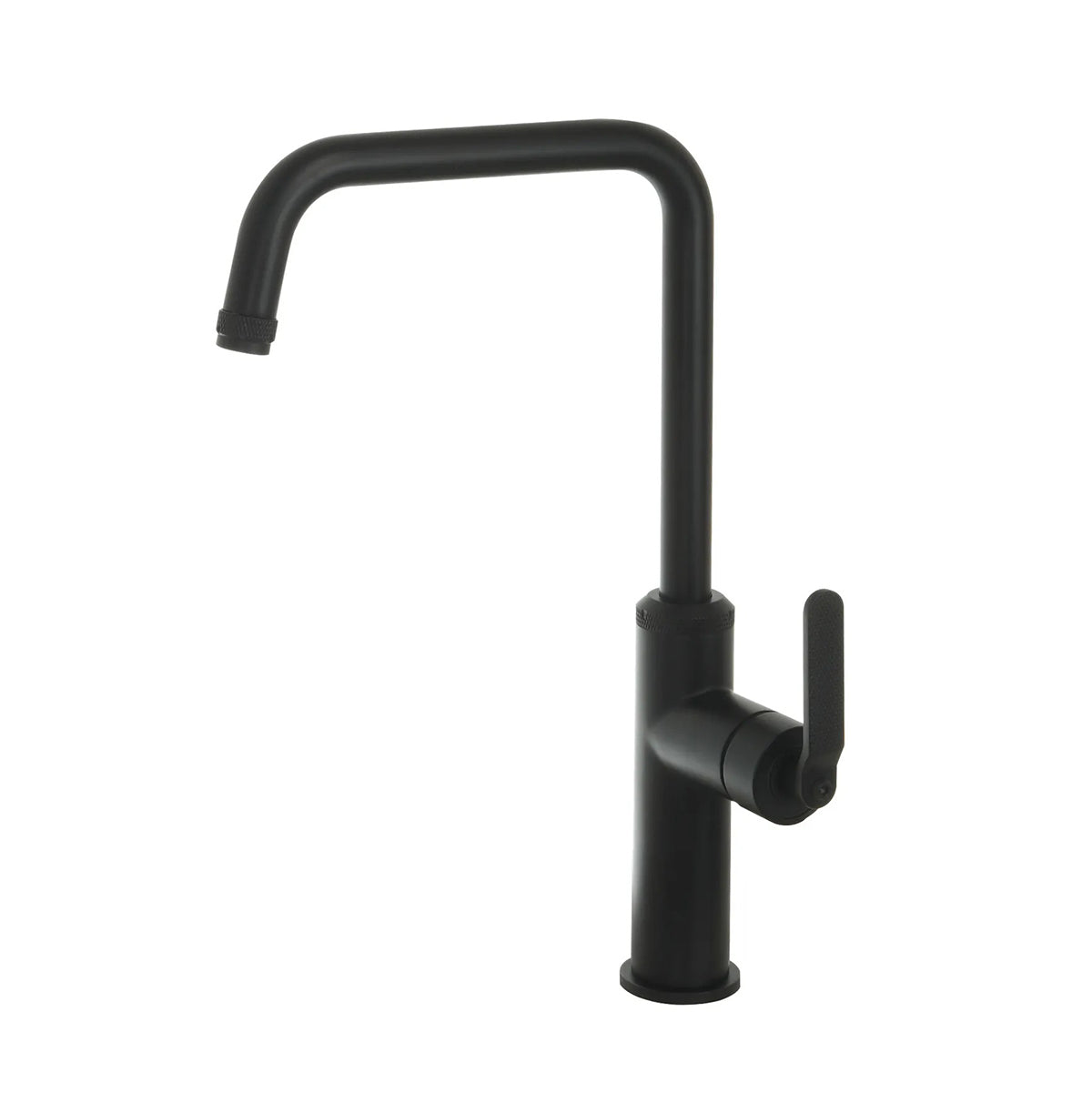 Luxe81 Decor Matt Black Single Lever Sink Mixer