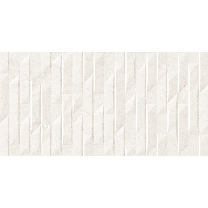 Minoli Dual Blend Décor White Matt - 30cm x 60cm DUL1005