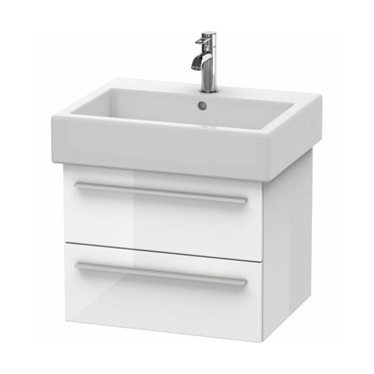 Duravit X-Large XL634402222 550x448 Wall Mounted Vanity Unit White High Gloss
