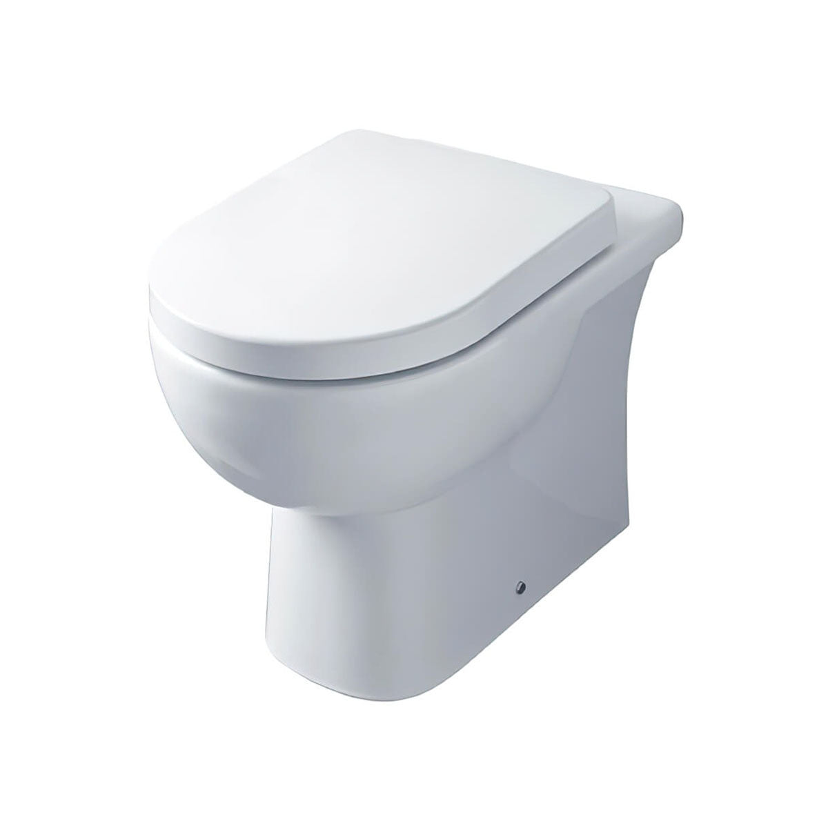 Essential EC1006 Lily White Back To Wall Pan Only