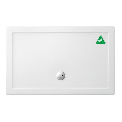 Crosswater Walk-In 35mm Anti-Slip Acrylic Shower Tray