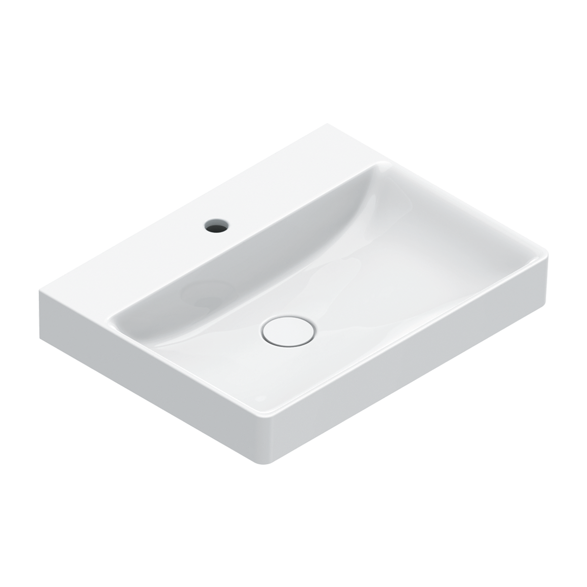 Catalano Green Flute 60 1 Drawer Unit, 580w x 455d x 450h mm