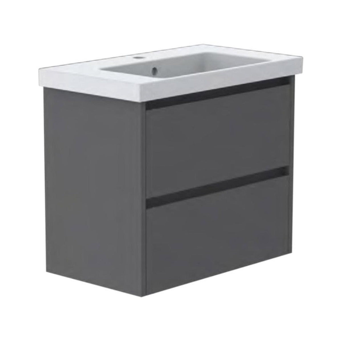GSI Norm Bevel 70 x 40 2 Drawer Vanity Unit ONLY